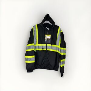 Pyramex High Visibility Insulated Bomber Winter Safety PARKA COAT